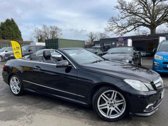 Mercedes E Class 3.5 E350 CGI V6 BlueEfficiency Sport Cabriolet G-Tronic Euro 5 2