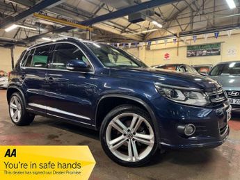 Volkswagen Tiguan 2.0 TDI BlueMotion Tech R-Line DSG 4WD Euro 5 (s/s) 5dr (Nav)