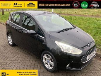 Ford B Max 1.4 Zetec MPV 5dr Petrol Manual Euro 5 (90 ps) ***0% DEPOSIT FIN