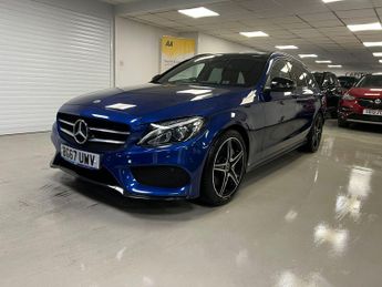 Mercedes C Class 2.1 C300dh AMG Line (Premium) G-Tronic+ Euro 6 (s/s) 5dr