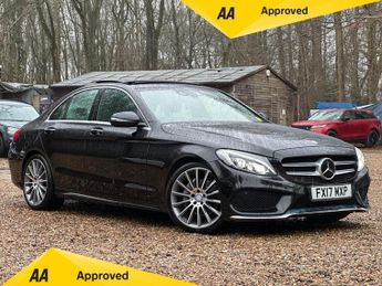 Mercedes C Class 2.1 C220d AMG Line (Premium Plus) G-Tronic+ Euro 6 (s/s) 4dr