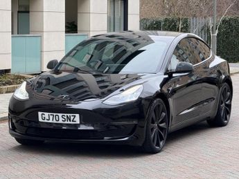 Tesla Model 3 (Dual Motor) Performance Auto 4WDE 4dr (Performance Upgrade)