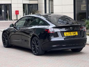 Tesla Model 3 (Dual Motor) Performance Auto 4WDE 4dr (Performance Upgrade)