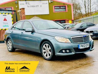 Mercedes C Class 1.8 C180 BlueEfficiency SE G-Tronic+ Euro 5 (s/s) 4dr