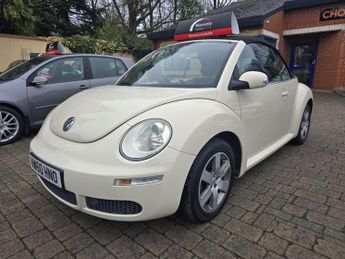 Volkswagen Beetle 1.4 16V Luna Cabriolet Euro 4 2dr