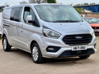 Ford Transit 2.0 320 EcoBlue Limited Crew Van L2 H1 Euro 6 (s/s) 5dr (6 Seat)