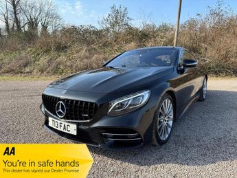 Mercedes S Class 4.0 S560 V8 BiTurbo AMG Line (Premium) G-Tronic Euro 6 (s/s) 2dr