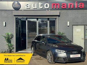 Audi A3 2.0 TFSI Black Edition Sportback 5dr Petrol S Tronic quattro Eur