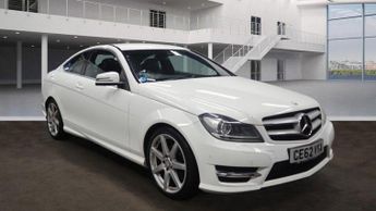 Mercedes C Class 1.6 C180 BlueEfficiency AMG Sport G-Tronic+ Euro 5 (s/s) 2dr