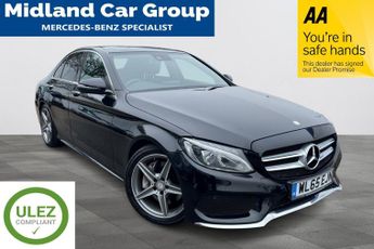 Mercedes C Class 2.1 C250d AMG Line (Premium Plus) 7G-Tronic+ Euro 6 (s/s) 4dr