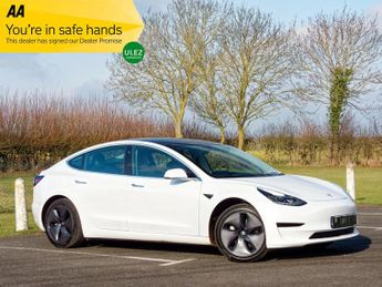 Tesla Model 3 Standard Range Plus Saloon 4dr Electric Auto RWD (241 bhp)