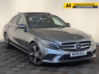 Mercedes C Class 1.5 C200 MHEV EQ Boost Sport (Premium Plus) G-Tronic+ Euro 6 (s/