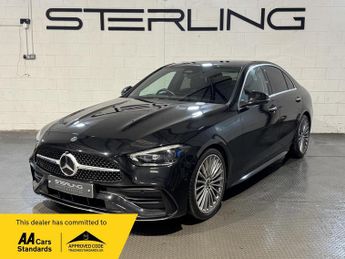 Mercedes C Class 2.0 C220dh MHEV AMG Line (Premium) G-Tronic+ Euro 6 (s/s) 4dr