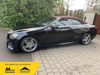 Mercedes E Class 2.0 E220d AMG Line Cabriolet G-Tronic+ Euro 6 (s/s) 2dr