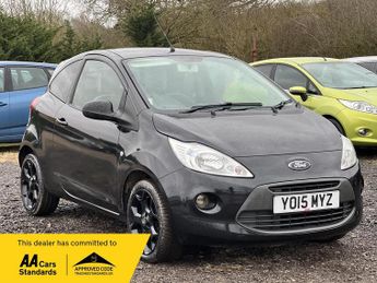 Ford Ka 1.2 Zetec Black Edition Euro 6 (s/s) 3dr