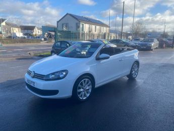 Volkswagen Golf TDi 1.6 TDI BlueMotion Tech SE Cabriolet Euro 5 (s/s) 2dr