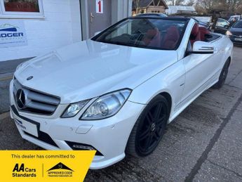 Mercedes E Class 3.0 E350 CDI V6 BlueEfficiency Sport Cabriolet G-Tronic Euro 5 2