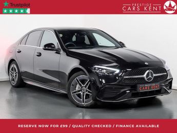 Mercedes C Class 2.0 C300e 25.4kWh AMG Line Saloon 4dr Petrol Plug-in Hybrid G-Tr