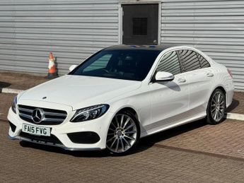 Mercedes C Class 2.1 C220d AMG Line (Premium) 7G-Tronic+ Euro 6 (s/s) 4dr