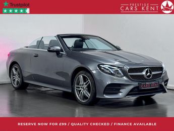 Mercedes E Class 3.0 E450 V6 GPF AMG Line Cabriolet 2dr Petrol G-Tronic+ 4MATIC E