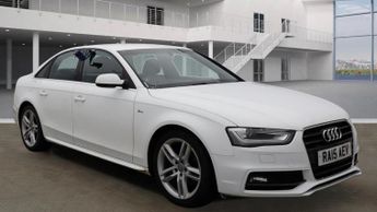 Audi A4 2.0 TDI S line Euro 6 (s/s) 4dr (Nav)