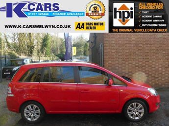 Vauxhall Zafira 1.6 16V Design Euro 5 5dr