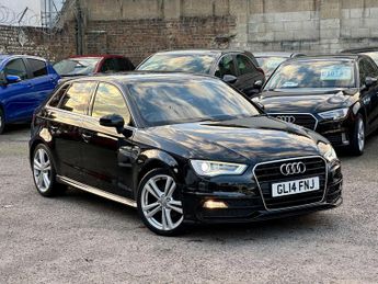 Audi A3 2.0 TDI S line Sportback S Tronic Euro 5 (s/s) 5dr