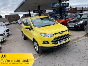 Ford EcoSport 1.0T EcoBoost Zetec 2WD Euro 6 (s/s) 5dr