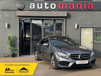 Mercedes C Class 2.1 C220d AMG Line (Premium) Saloon 4dr Diesel G-Tronic+ Euro 6 