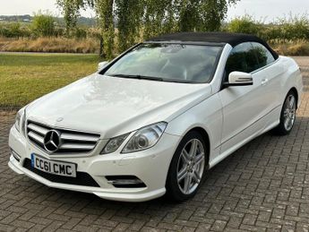 Mercedes E Class 2.1 E220 CDI BlueEfficiency Sport Cabriolet G-Tronic+ Euro 5 (s/