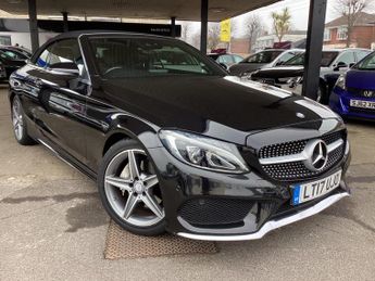 Mercedes C Class 2.1 C220d AMG Line Cabriolet G-Tronic+ Euro 6 (s/s) 2dr