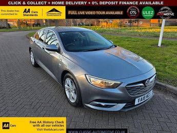 Vauxhall Insignia 1.6 Turbo D BlueInjection SRi Nav Grand Sport 5dr Diesel Automat