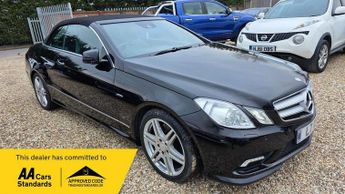 Mercedes E Class 3.0 E350 CDI V6 BlueEfficiency Sport Cabriolet G-Tronic Euro 5 2