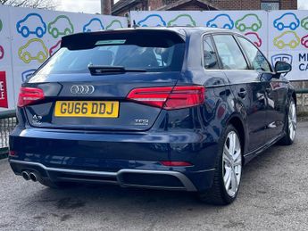 Audi A3 2.0 TFSI S line Sportback S Tronic quattro Euro 6 (s/s) 5dr