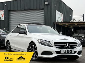 Mercedes C Class 1.6 C200d Sport (Premium) G-Tronic+ Euro 6 (s/s) 4dr