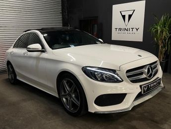 Mercedes C Class 2.1 C220d AMG Line (Premium Plus) G-Tronic+ Euro 6 (s/s) 4dr