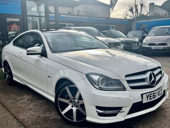 Mercedes C Class 2.1 C220 CDI BlueEfficiency AMG Sport G-Tronic+ Euro 5 (s/s) 2dr