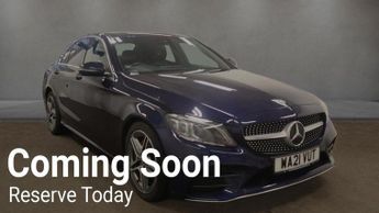 Mercedes C Class 1.5 C200 MHEV EQ Boost AMG Line G-Tronic+ Euro 6 (s/s) 4dr