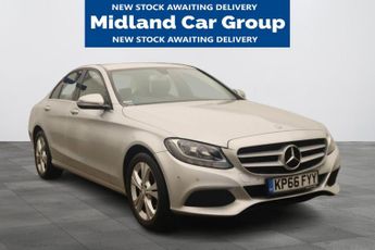 Mercedes C Class 2.0 C200 SE 7G-Tronic+ Euro 6 (s/s) 4dr