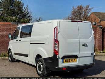 Ford Transit Custom 2.0 300 EcoBlue Crew Van L2 H1 Euro 6 5dr (6 Seat)