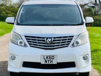 Toyota Alphard 2.4L,PETROL,8 SEATER,ULEZ COMPLIANT