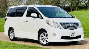 Toyota Alphard 2.4L,PETROL,8 SEATER,ULEZ COMPLIANT