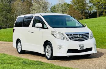 Toyota Alphard 2.4L,PETROL,8 SEATER,ULEZ COMPLIANT