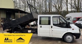 Ford Transit 2.2 TDCi 350 Tipper Double Cab AWD L3 4dr (1-Way)