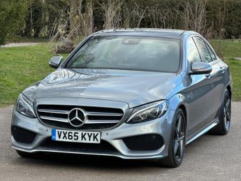 Mercedes C Class 2.1 C220d AMG Line (Premium Plus) 7G-Tronic+ Euro 6 (s/s) 4dr