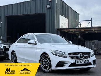 Mercedes C Class 1.5 C200 MHEV EQ Boost AMG Line G-Tronic+ Euro 6 (s/s) 4dr