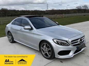 Mercedes C Class 2.1 C250d AMG Line (Premium Plus) G-Tronic+ Euro 6 (s/s) 4dr