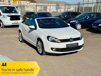 Volkswagen Golf TDi 1.6 TDI BlueMotion Tech SE Cabriolet Euro 5 (s/s) 2dr