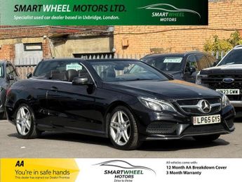 Mercedes E Class 2.1 E220 BlueTEC AMG Line Cabriolet G-Tronic+ Euro 6 (s/s) 2dr