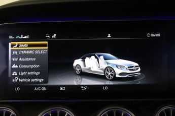 Mercedes-Benz E Class 2.0 E300d AMG Line Night Edition (Premium Plus) Cabriolet G-Tron